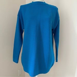 ASOS Bright Blue Ribbed Sweater Size 2